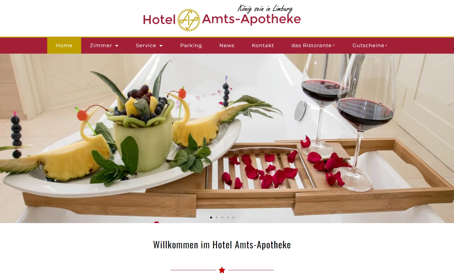 Großes Update Website Hotel und Ristorante