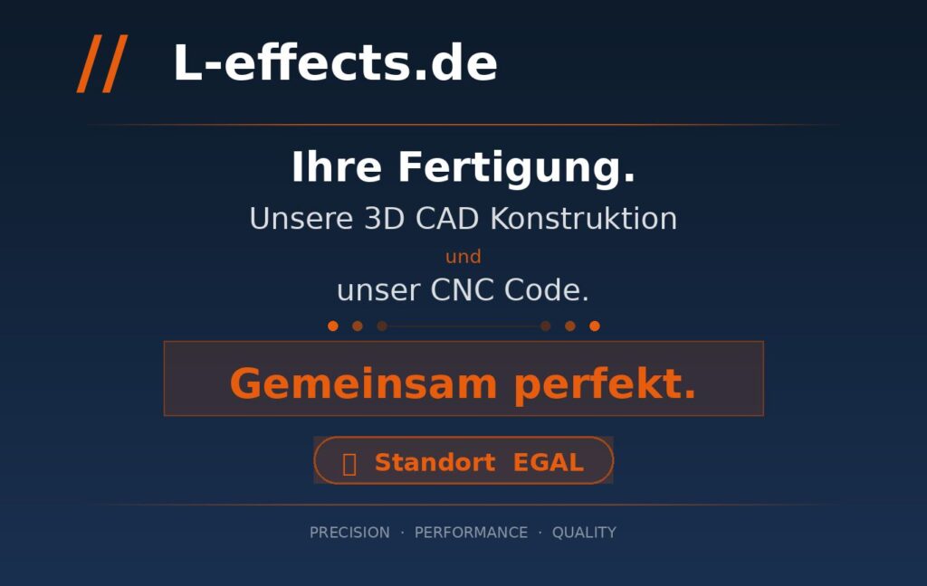 L-effects.de l effects cnc slogan