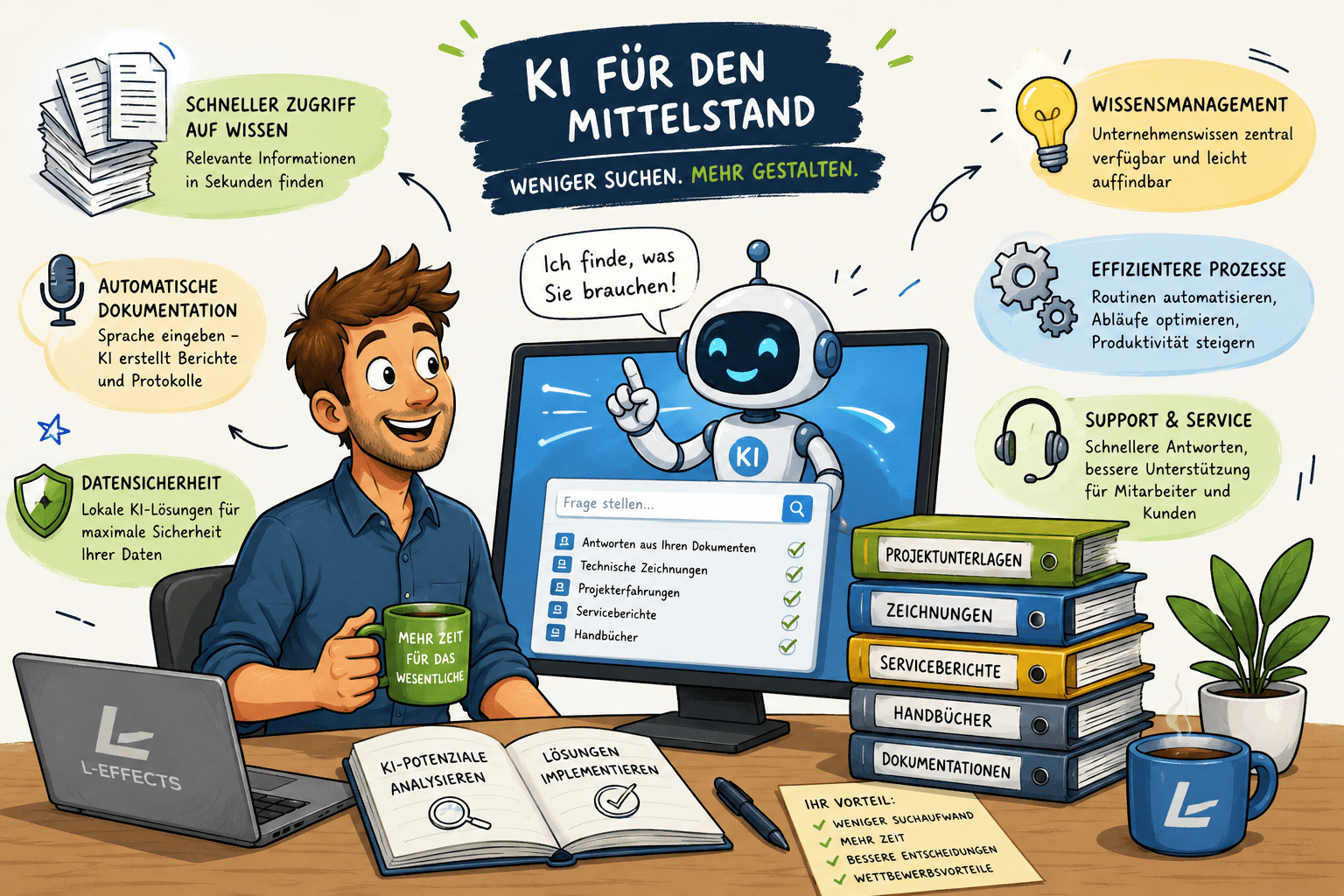 Künstliche Intelligenz als fester Bestandteil unserer Dienstleistungen